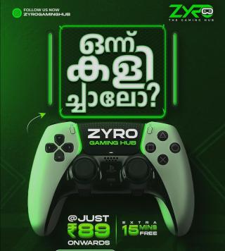 PS5 Gaming Center Ettumanoor , WWE GTA FIFA  video game center Ettumanoor ,  Zyro Gaming Hub 