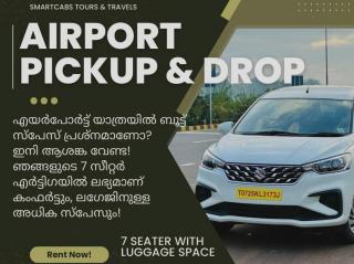 Travel & Transportation Cab services in Infopark Phase 2 Kakkanad Kochi, ​Smart Cabs 