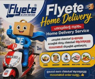 Delivery service Paravur, Home Delivery Paravur, Food Grocery  Medicine Meat Vegetable Fruits Fish Delivery in Paravur, Flyete  Delivery service paravur kollam 