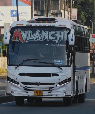 Tourist bus service in Tirur Malappuram, Tourist bus booking services in Tirur Malappuram, Mylanchi Holidays