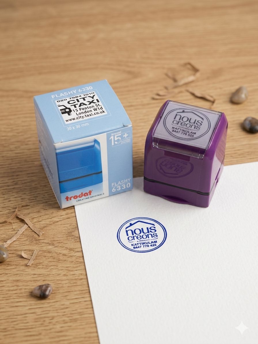 customised digital pre ink seals