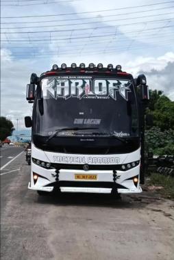 Tourist bus service Thamarakkulam Alappuzha, Tourist bus booking service Alappuzha, Travel company Alappuzha, ​Karloff Travel Bright 