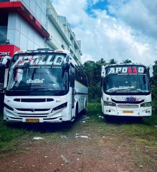 Tourist Bus service Kottayam, Tourist bus booking Kottayam, Travel Company Kottayam, Apollo Holidays 