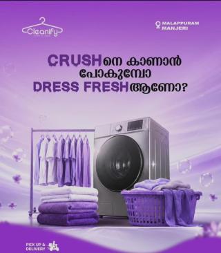 ​Laundry services in Manjeri, Doorstep laundry Manjeri Malappuram, Dry cleaning service in Manjeri Malappuram, Cleanify  