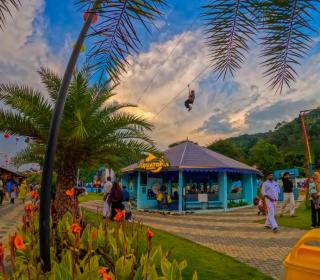 Adventure park in lakkidi wayanad,Teenzania Adventure Park 