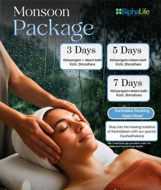 Ayurvedic clinic in kanjikuzhi kottayam, Ayurvedic treatments in kanjikuzhi kottayam, Panchakarma therapies in kanjikuzhi kottayam, wellness therapies in kanjikuzhi kottayam, BiphaLife Ayurveda Centre 