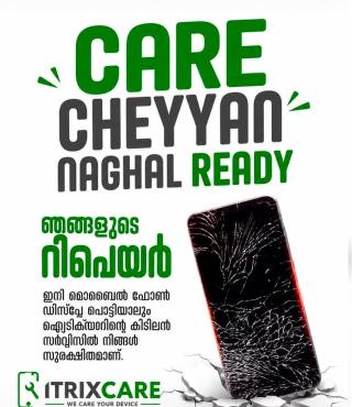 Mobile phone service in thrikkarippur,Mobile Laptop Tablet sales in thrikkarippur,Mobile repairs in thrikkarippur, ITRIX Care 