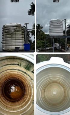 Water tank cleaning services in kannur,Water tank cleaning services in kasaragod,Aqua Care 