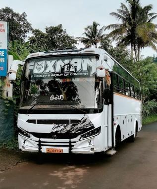 Tourist bus service in changanassery,Bus tour agency in changanassery,Foxman Voyages 