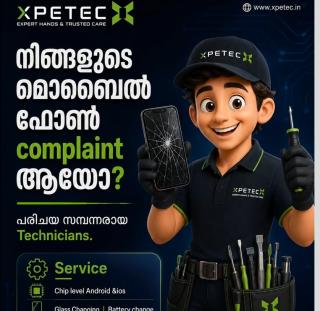 Smartphone repairing center in Payyanur, Mobil phone repair service in Payyanur, Xpetec 