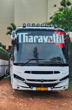 Tourist bus service in oyoor kollam,Tourist bus booking in oyoor kollam,Tharavattil TravelHub 
