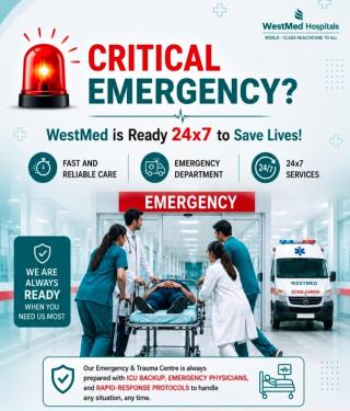 Multi specialty hospital in lawspet puducherry, Healthcare center in lawspet puducherry, WestMed Hospitals 