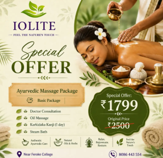 Ayur clinic at Kozhikode,Post natal care Kozhikode,ayurvedic wellness centre Kozhikode,IOLITE ayur clinic Kozhikode