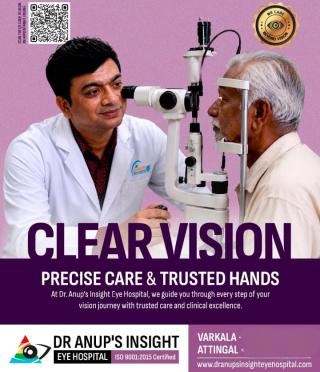  Eye Hospital in varkala attingal,Eye Clinic in varkala attingal,Ophthalmogist in varkala attingal, Dr Anup’s Insight Eye Hospital 