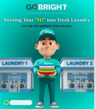 Laundry Service in kochi,Pickup & delivery Doorstep laundary service in kochi,GoBright 