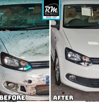 Car service centre in Chalakudy,Car bodywork Painting Restoration Mechanical Electrical A/C works  Battery services in Chalakudy,Raju Motors 