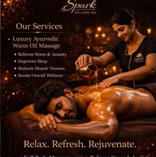 Spa in kottarakkara kollam,Massage center in  kottarakkara kollam,Wellness treatments in kottarakkara kollam, Spark Wellness Spa  