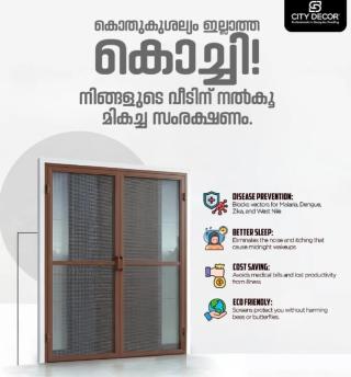  Mosquito Proofing service in kochi,Mosquito nets Mosquito windows in kochi,Mosquito nets installation in kochi,City Decor 