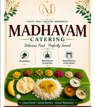 Caterers in varandarapilly thrissur, Catering service in varandarapilly thrissur, Madhavam Caterings 