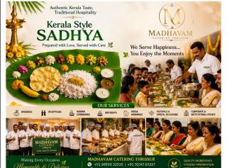 Caterers in varandarapilly thrissur, Catering service in varandarapilly thrissur, Madhavam Caterings 