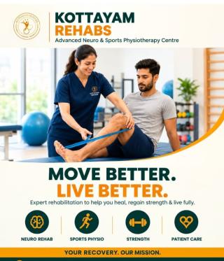 Neuro and sports physiotherapy centre in thellakom kottayam,Physiotherapist in thellakom kottayam,Homestay Rehab in thellakom kottayam,Kottayam Rehabs 