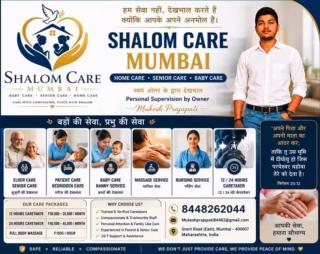 Personal care service in mumbai,Home care service in mumbai,Elderly care service in mumbai,Patient care service in mumbai,Shalom Care 