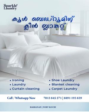 Laundry service in kakkanad Fort  kochi,Shoe laundry in kakkanad Fort  kochi,Ironing  Curtain Blanket cleaning Carpet laundry in kakkanad Fort  kochi,Sparkle Laundry 
