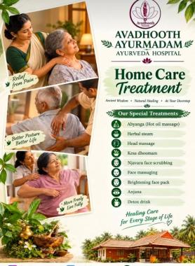 Ayurveda hospital in guruvayoor,Ayurvedic treatment in guruvayoor,Home care treatment in  guruvayoor,Body oil massage in  guruvayoor,Avadhooth Ayurmadam 