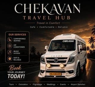 Traveller booking service in kannur,Traveller service in Vellachal Kannur,Traveller booking in  Vellachal Kannur,Chekavan Travel Hub Kannur Vellachal