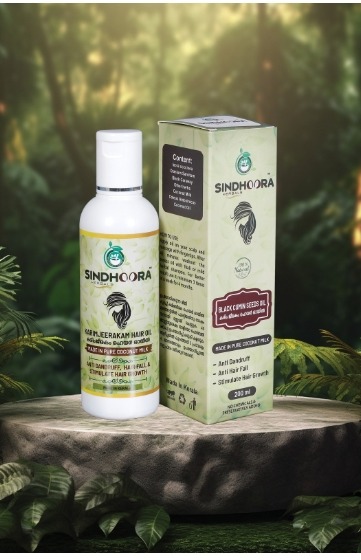 Karimjeerakam hair oil , delivery available
