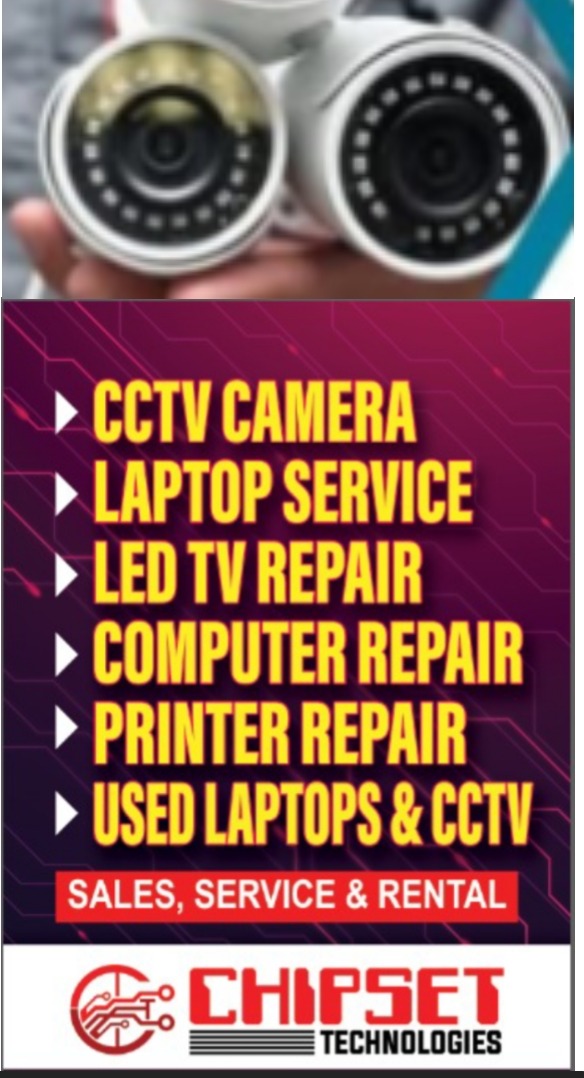 cctv camera installation laptop service printer repair vadakara, chipset technology 
