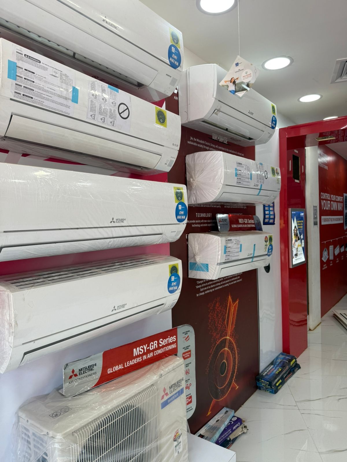 Best AC showroom calicut thondayad, Mitsubishi, Panasonic, Carrier, general, Star air conditioners