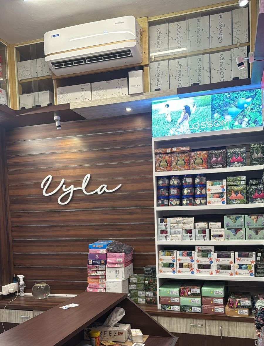 Ladies innerwear and bridal stitching in Thalassery ( blossam, v star,) body shaper, padded bra, n style maxi, - Vyla