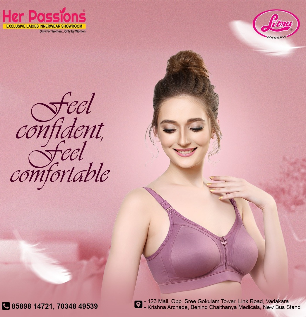 innerwear shop vadakara, lingerie shop,Her passions 