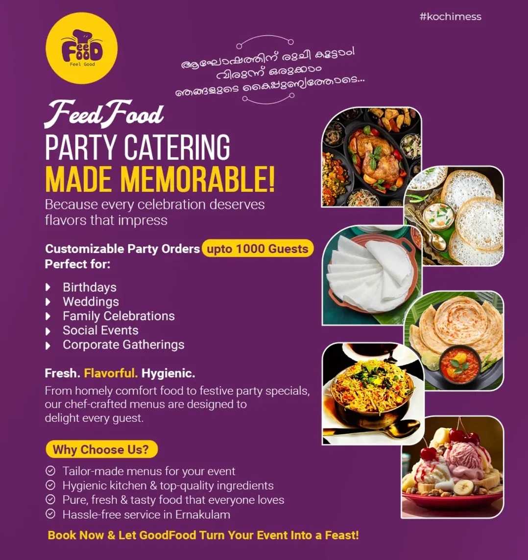 Homely food kochi, Mess house kochi, Feed Food  kochi mess 