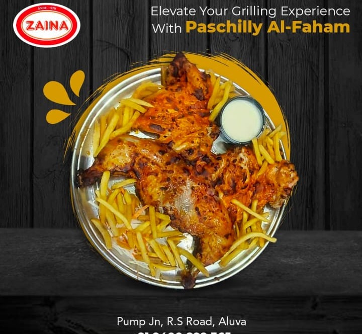 Restaurant Aluva Kochi, Bakery Aluva Kochi,Zaina Restaurant & Bakery 