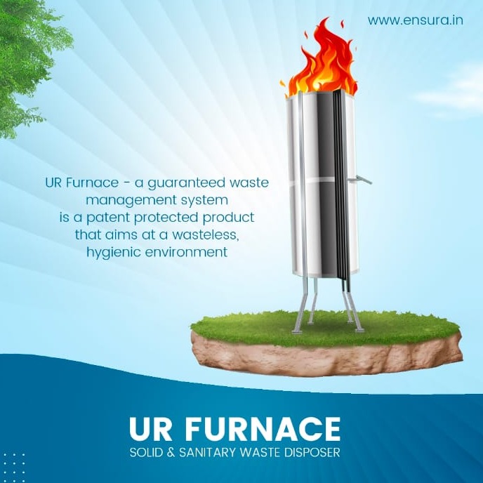 Waste Management Kerala,Waste Disposal Solution Kerala,Ensura UR Furance 