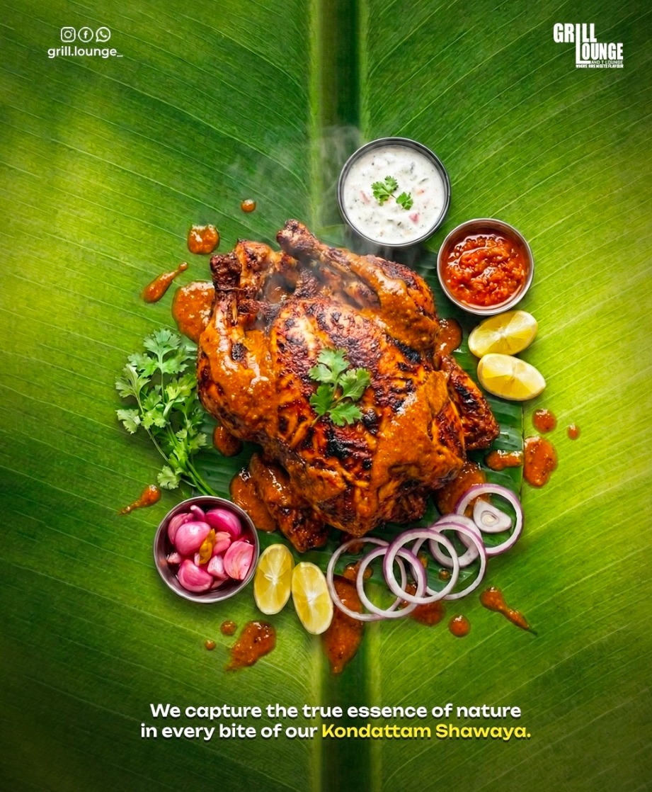 Restaurant Moonampadi Malappuram , Charcoal Shawaya Moonampadi Malappuram,Grill Lounge 