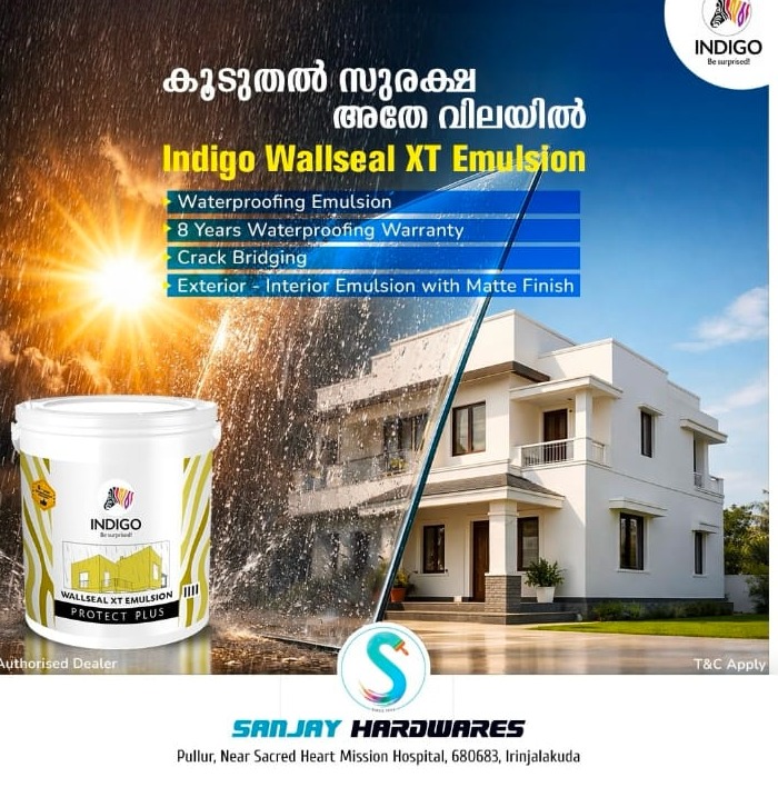 Hardwares  Store Irinjalakuda,Paint Store  Irinjalakuda,Sanjay Hardwares  Paint Shop  Irinjalakuda