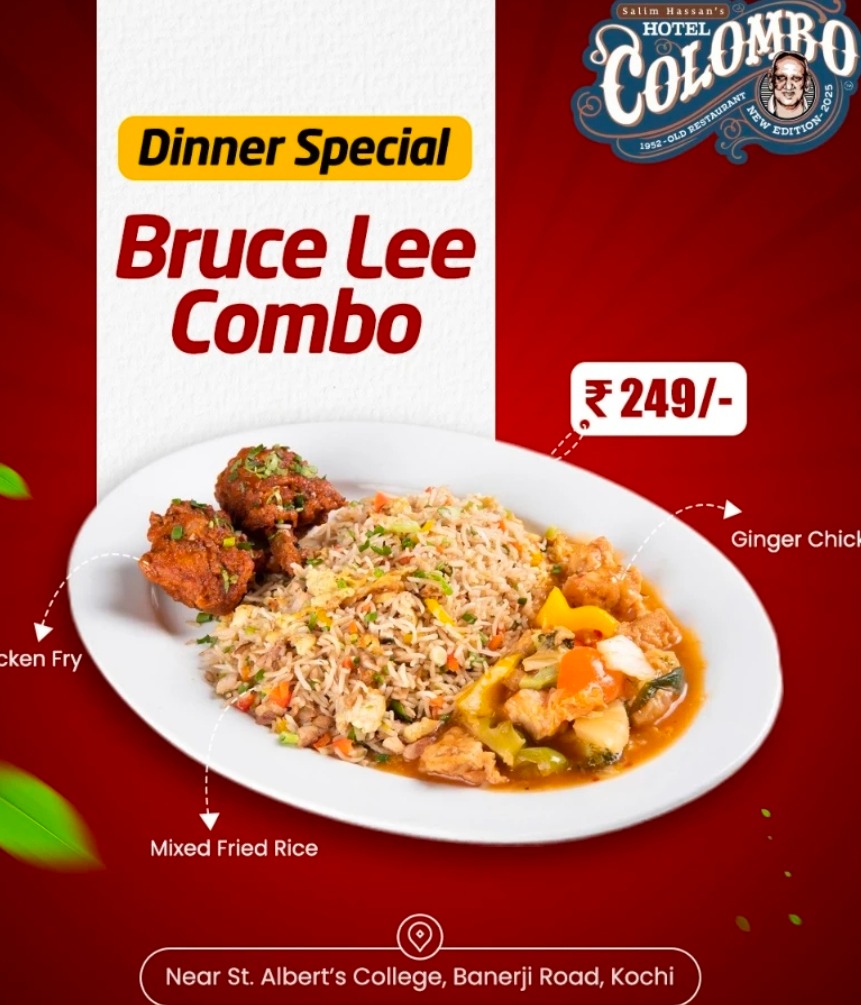 Restaurant Kochi, Food Spot Kochi,Hotel Colombo 