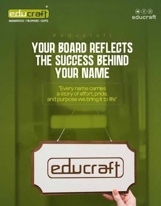 Trophies shop in Malappuram, Custom Gift shop Malappuram, Custom  Award shop Malappuram, Educraft 