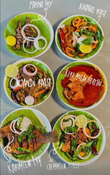  Sea food restaurant Panampilly Nagar Kochi, Restaurant Panampilly Nagar Kochi, Maharaja Restaurant