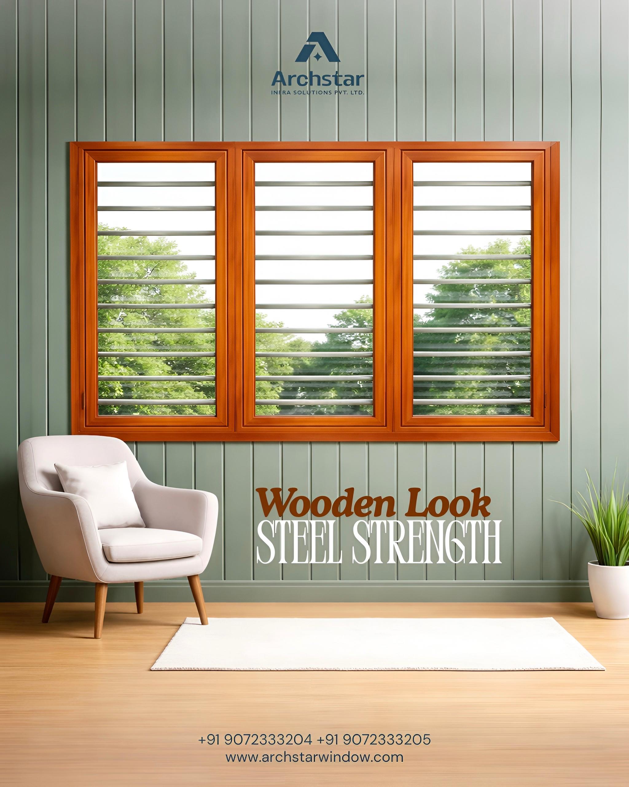 Galvanised Steel window manufacturers edapally Arch star steel window manufacturer edappally kochi 