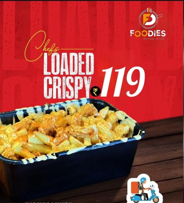 Broast burger loaded fries in Karuvarakundu Nilambur, Foodies Karuvarakundu 