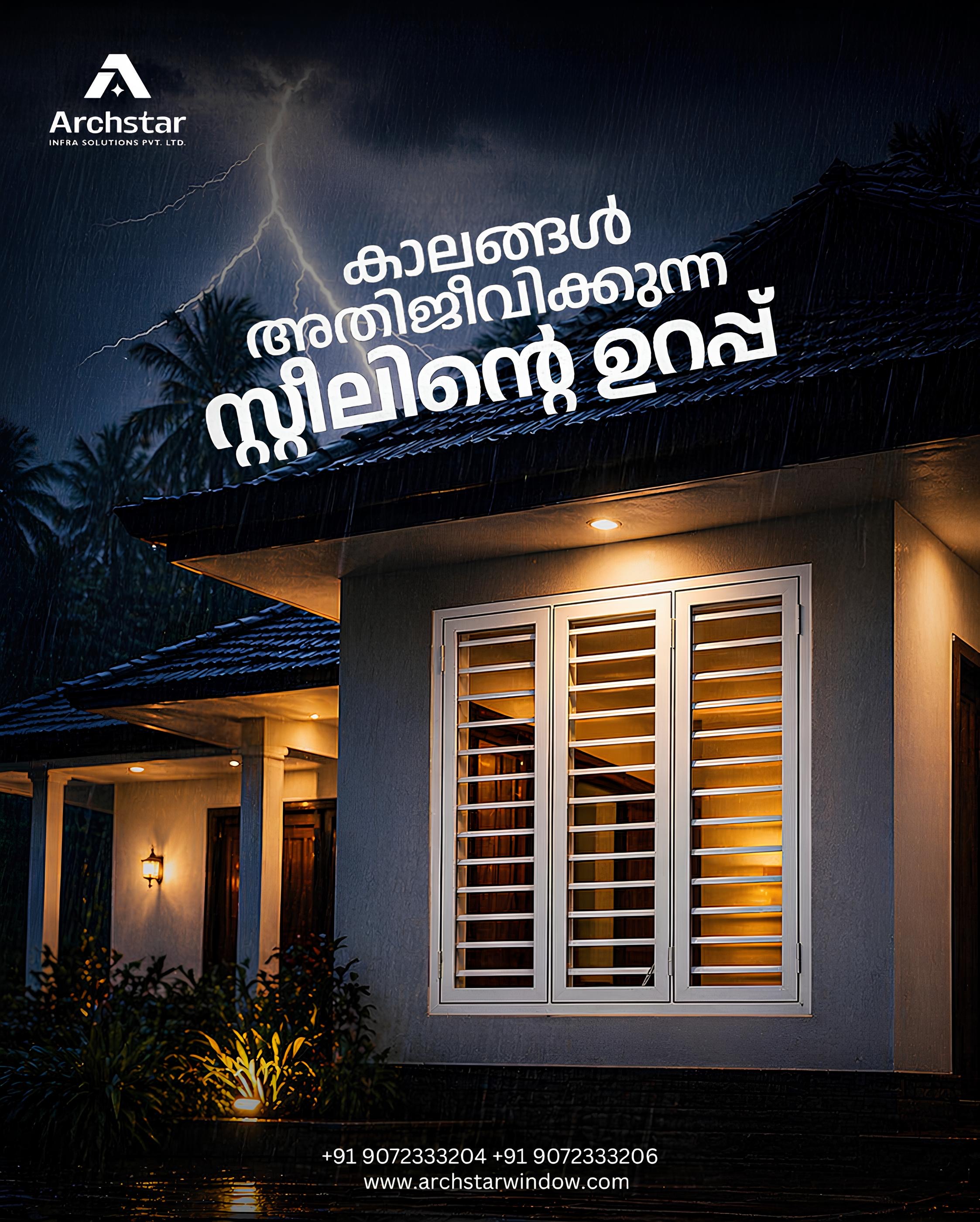 Galvanizes steel window manufactures in kochi,edapally