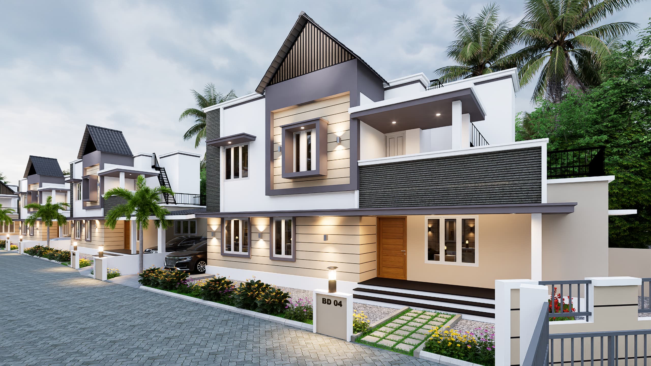 CUSTOMISED 3 BHK VILLAS PALAKKAD TOWN