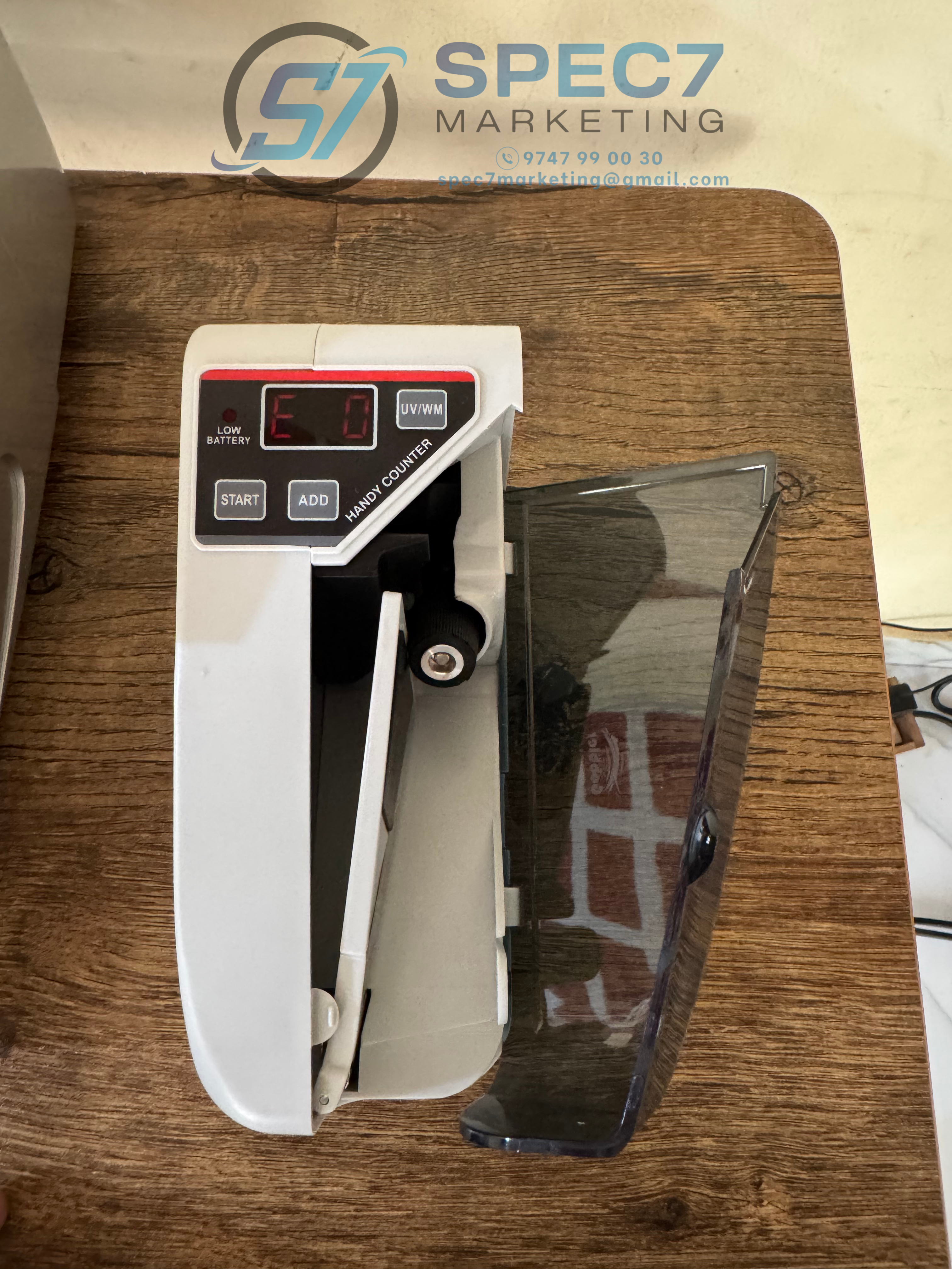 Gobbler Handy Portable Cash Counting Machine