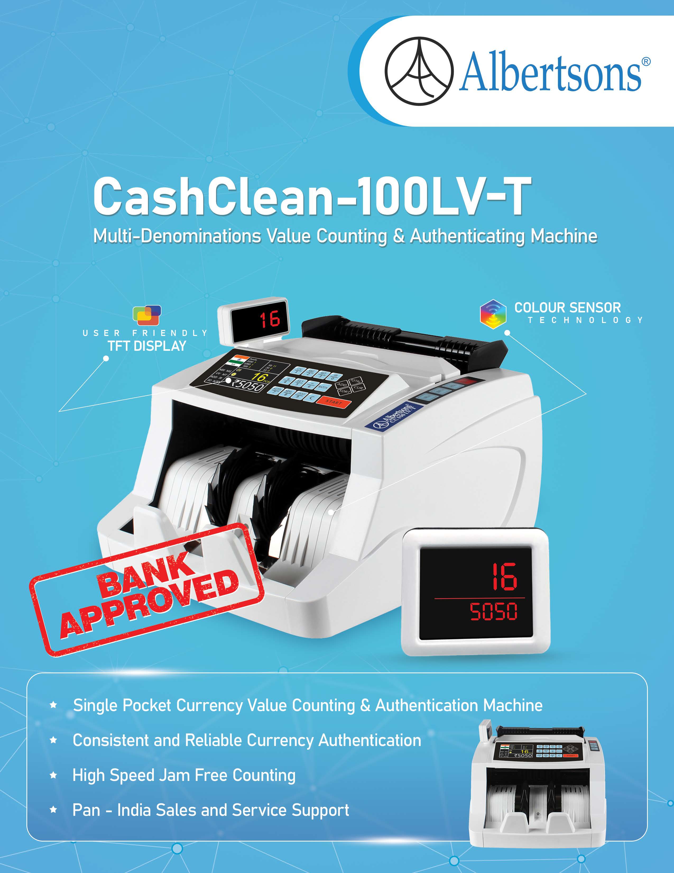 Albertsons CashClean-100LV-T