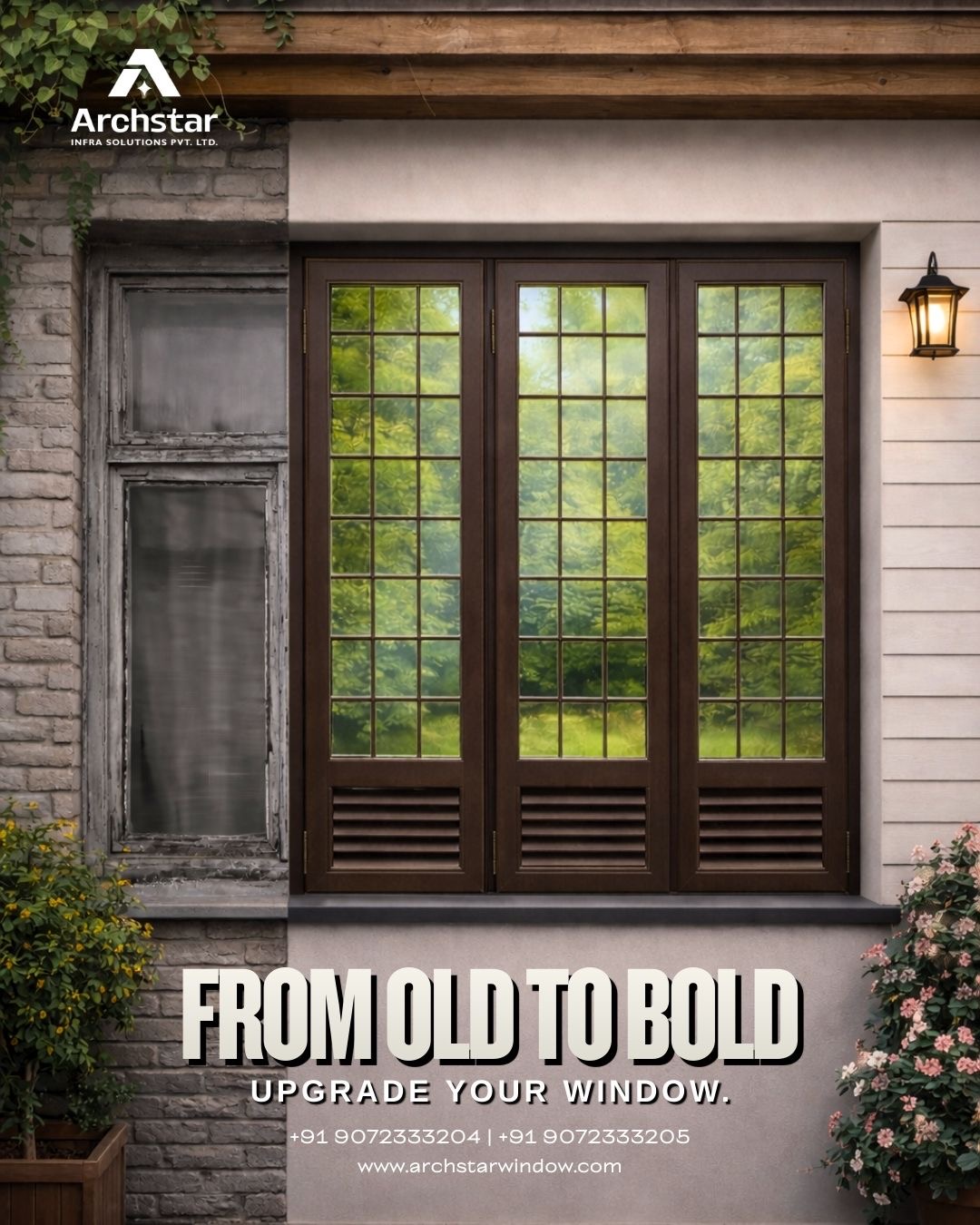 Galvanised steel window manufactures in kochi 