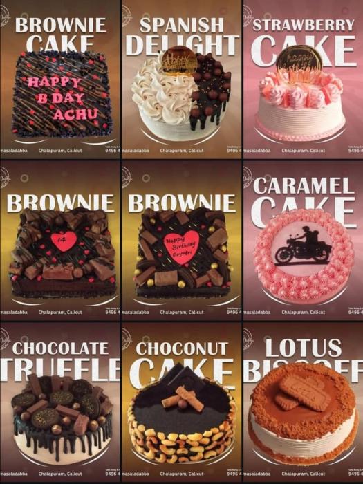 Event Catering service in Calicut, Cake shop in Calicut, Daily meal packages in Thiruvannur Kozhikode, Masala Dabba Cloud Kitchen